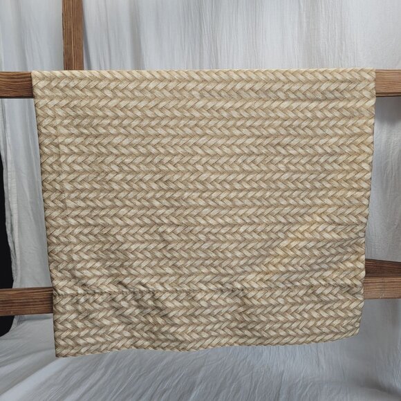 Ralph Lauren Desert Plains Wicker Weave Standard Pillowcase Made in Italy - Picture 1 of 6
